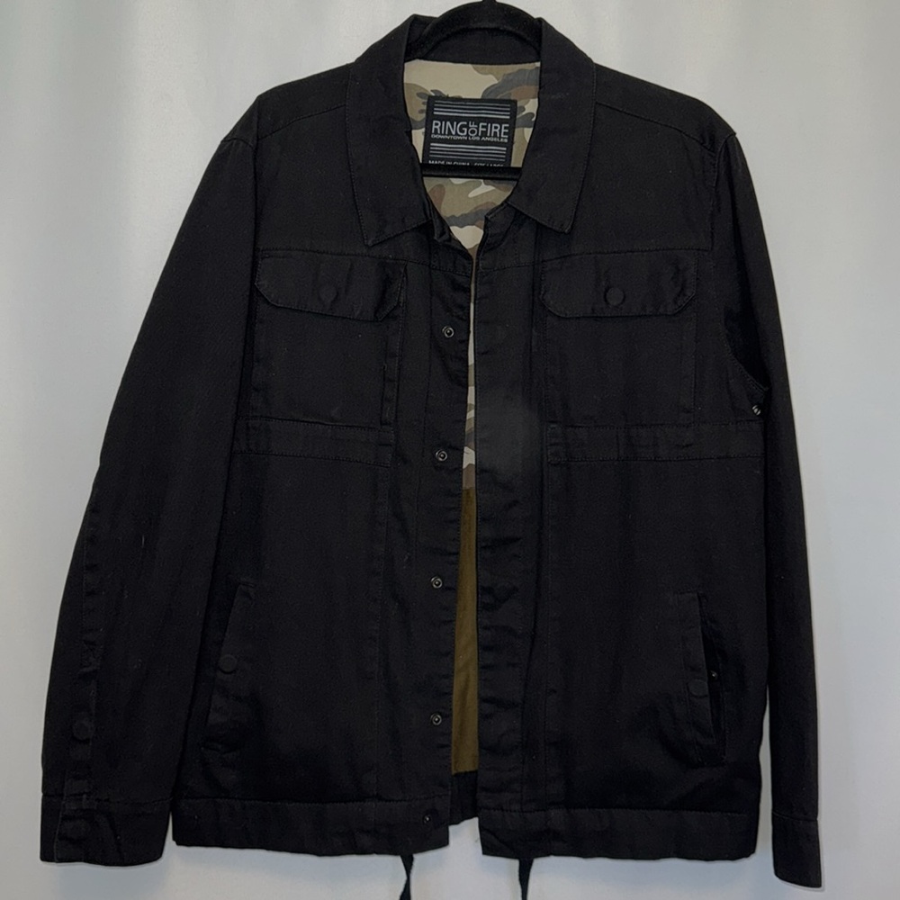 Men's Ring of Fire Twill Jacket